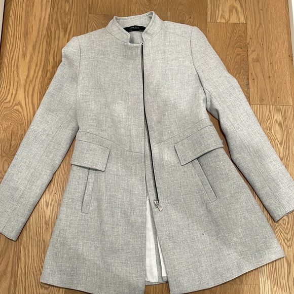 Grey trench coat from Zara, size S - Picture 5 of 5